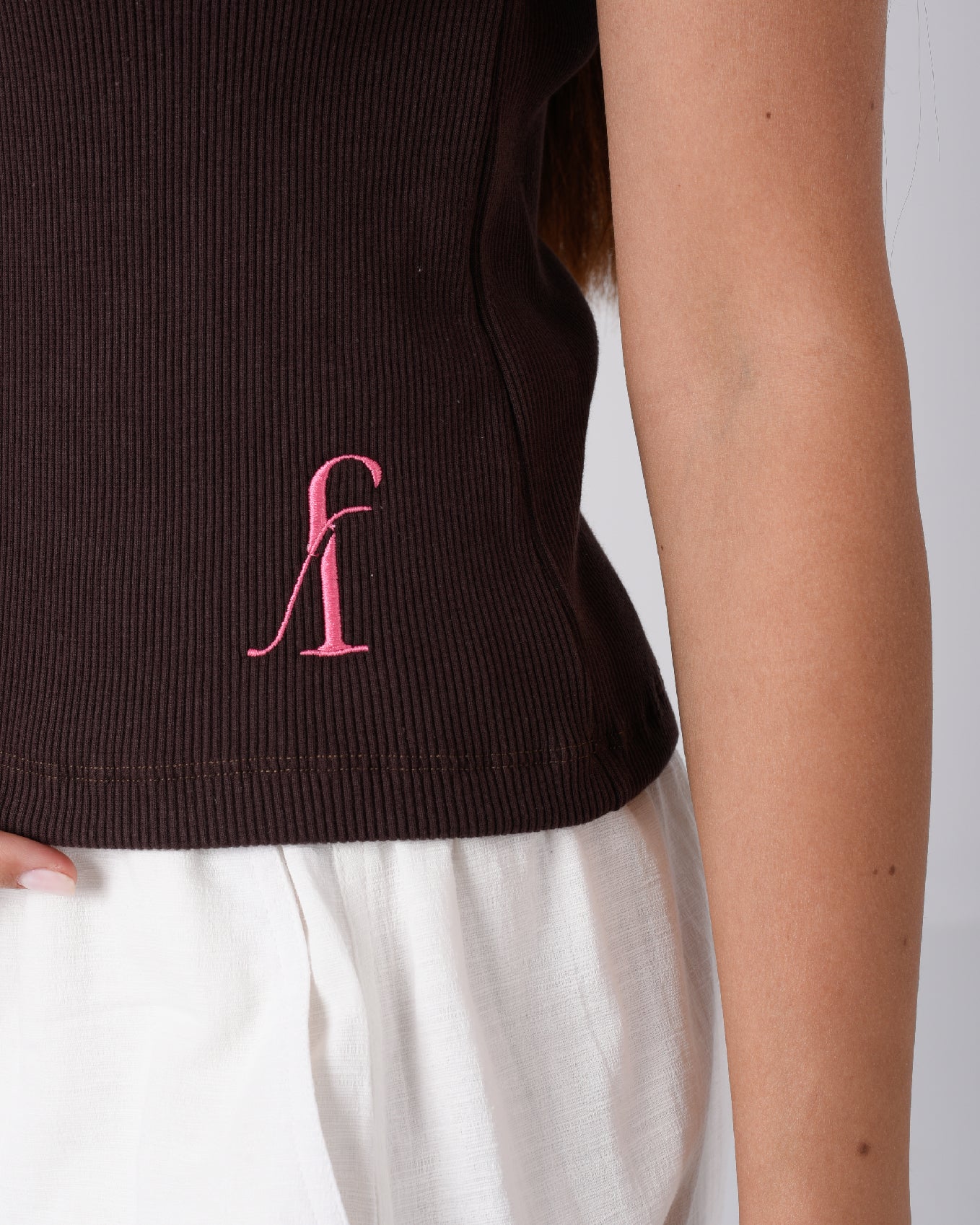 Brown Basic Tee