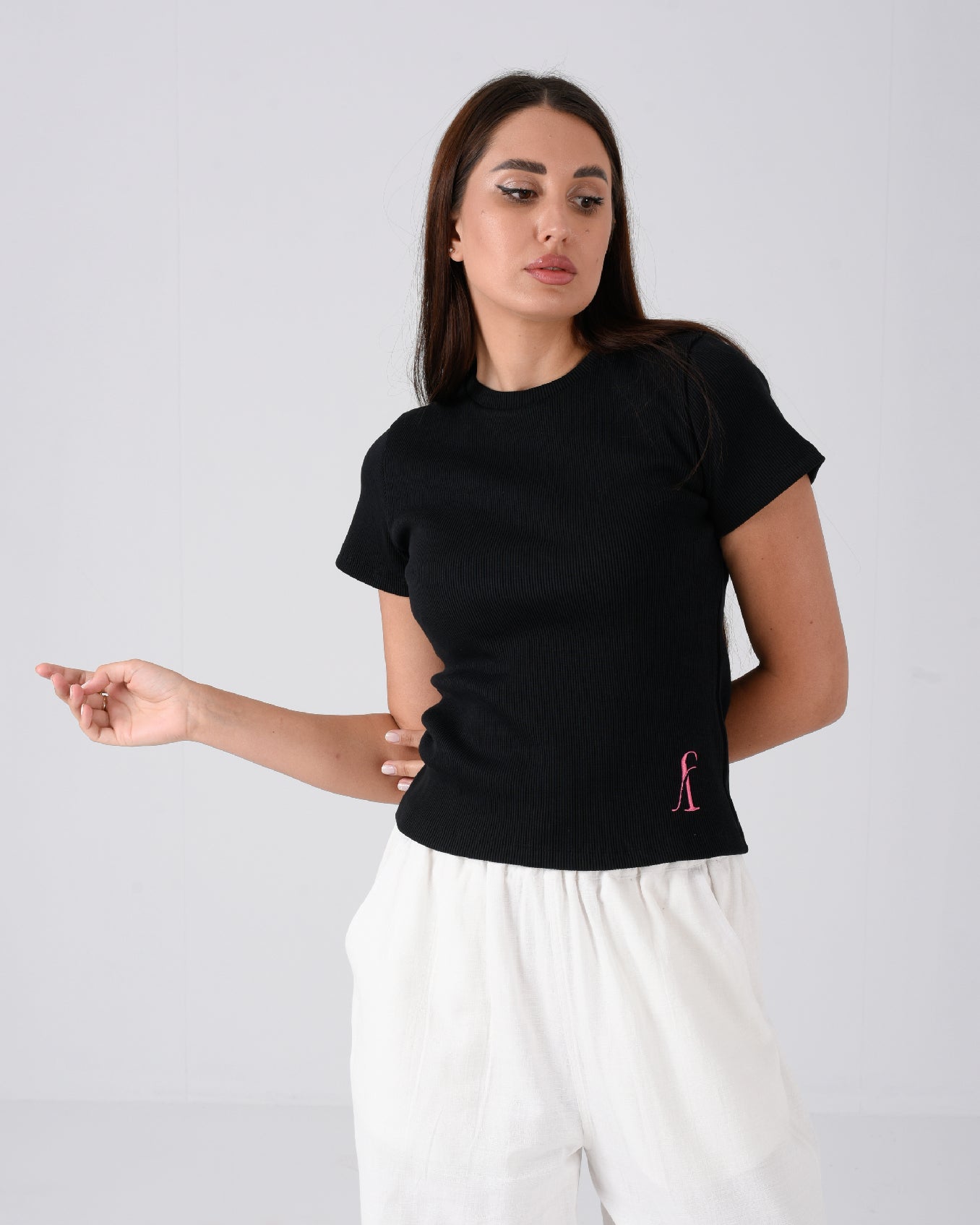 Black Basic Tee