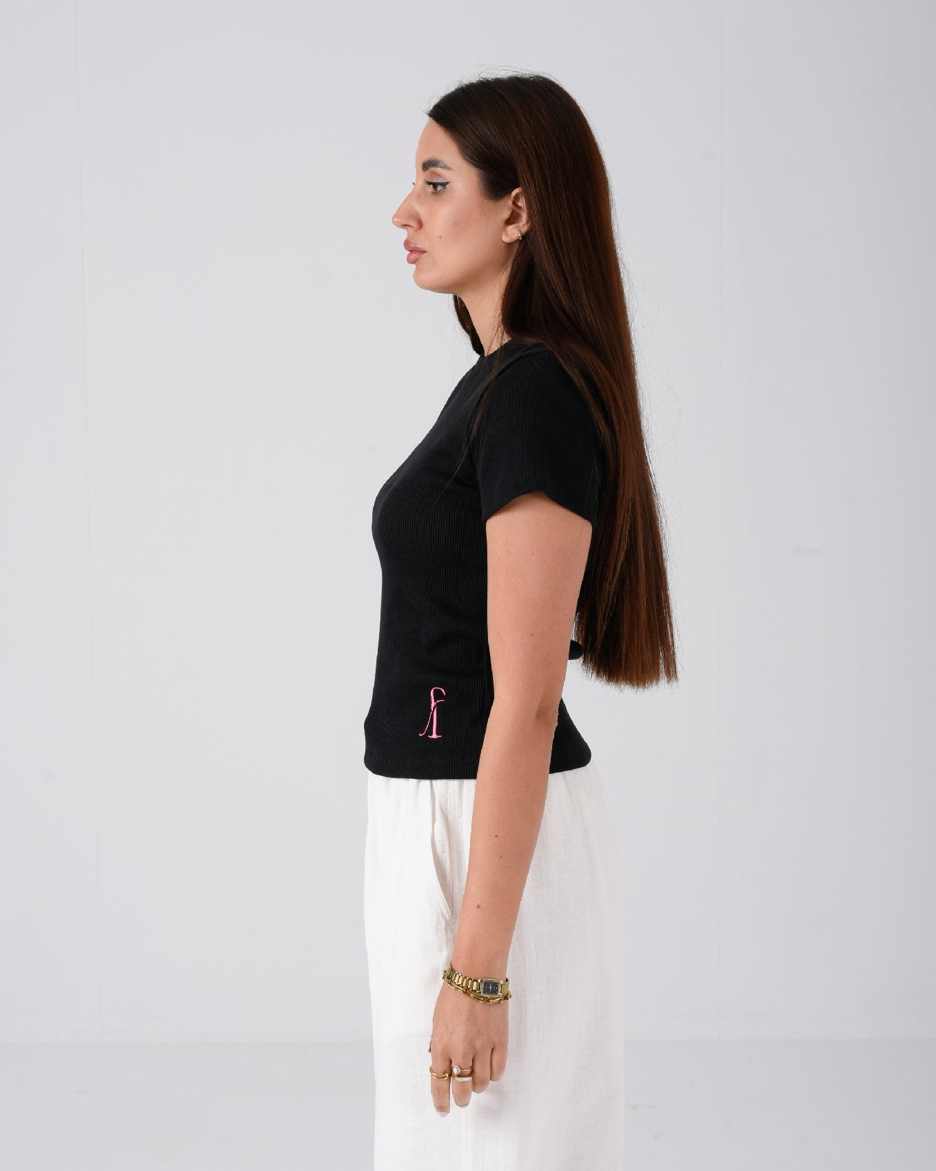 Black Basic Tee