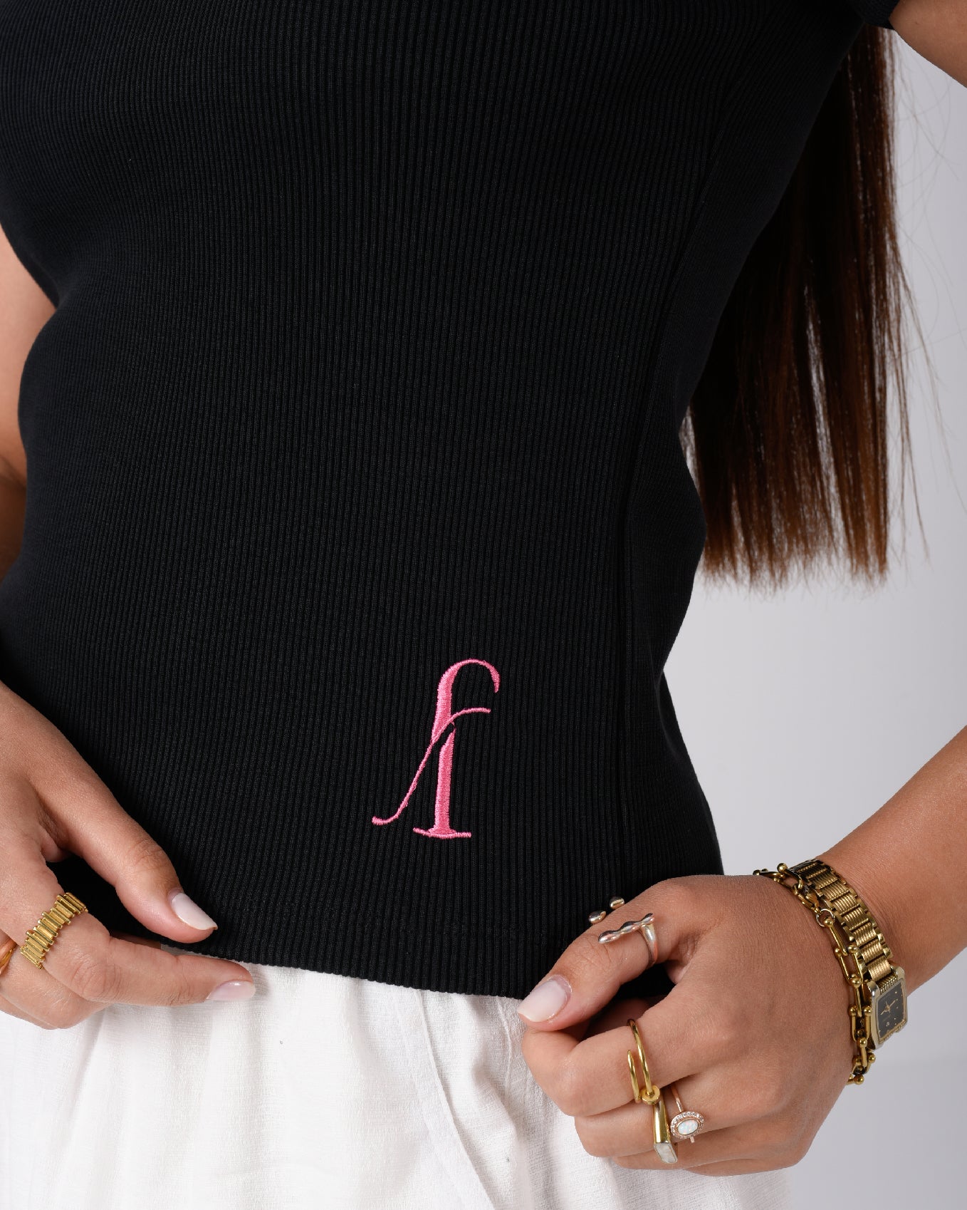 Black Basic Tee