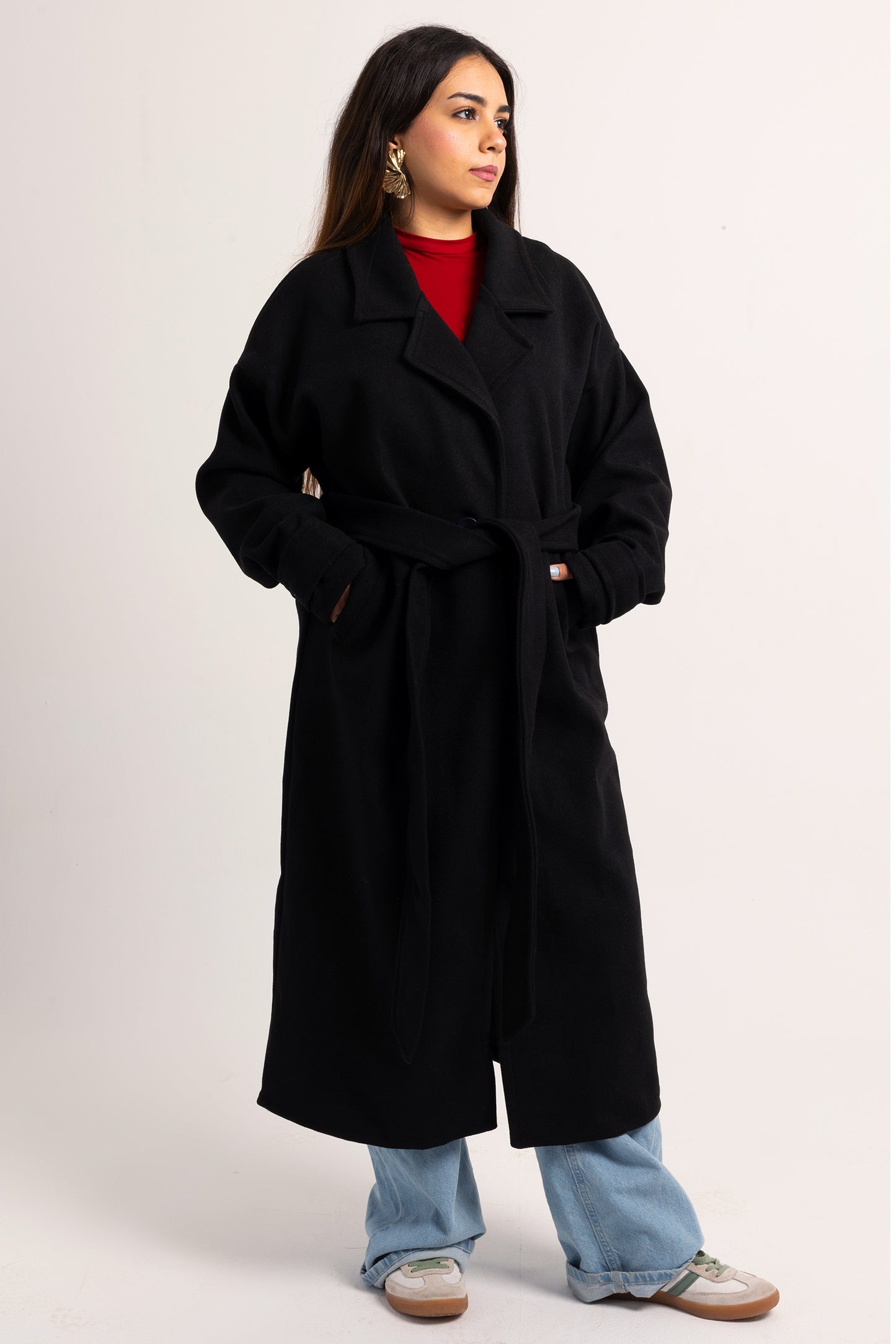 Black Wool Coat