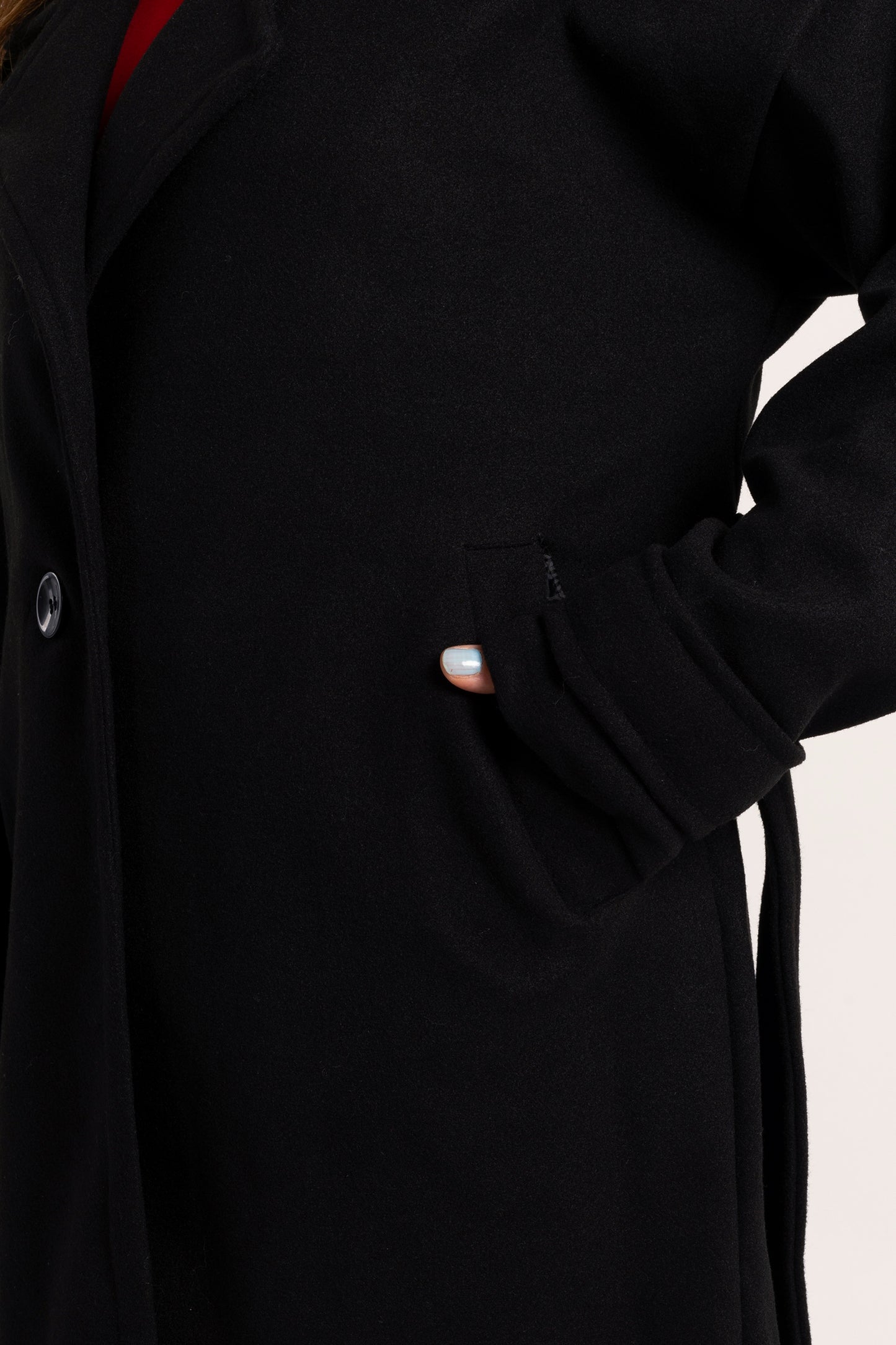 Black Wool Coat