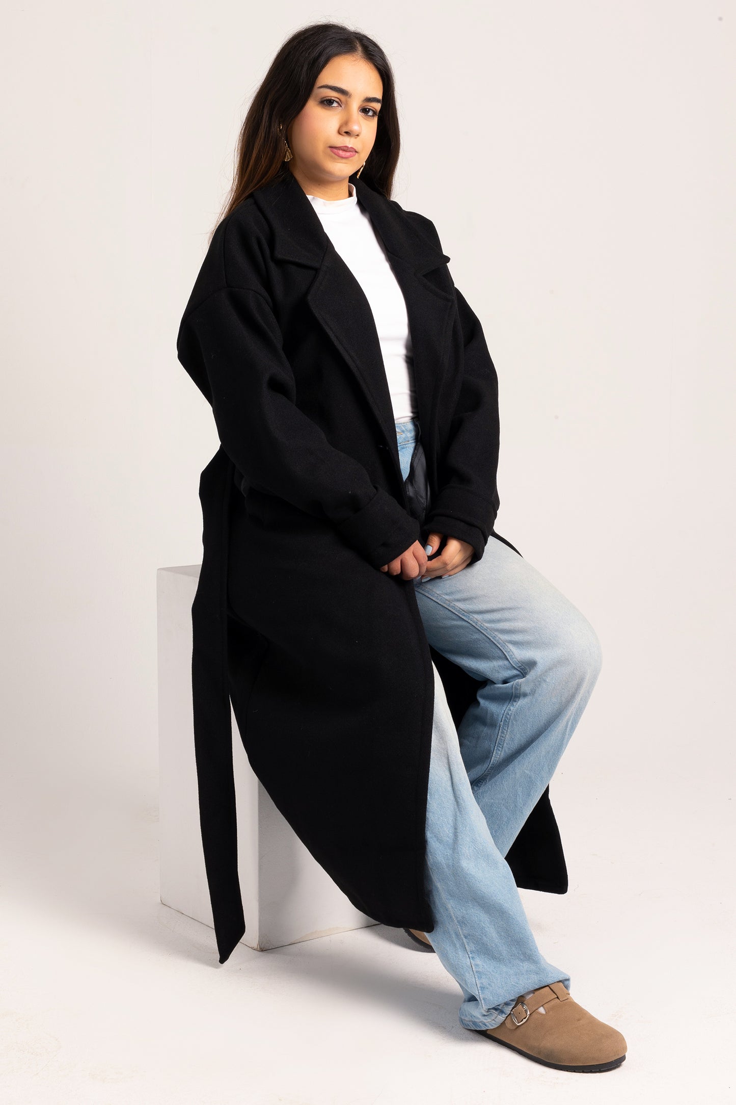 Black Wool Coat