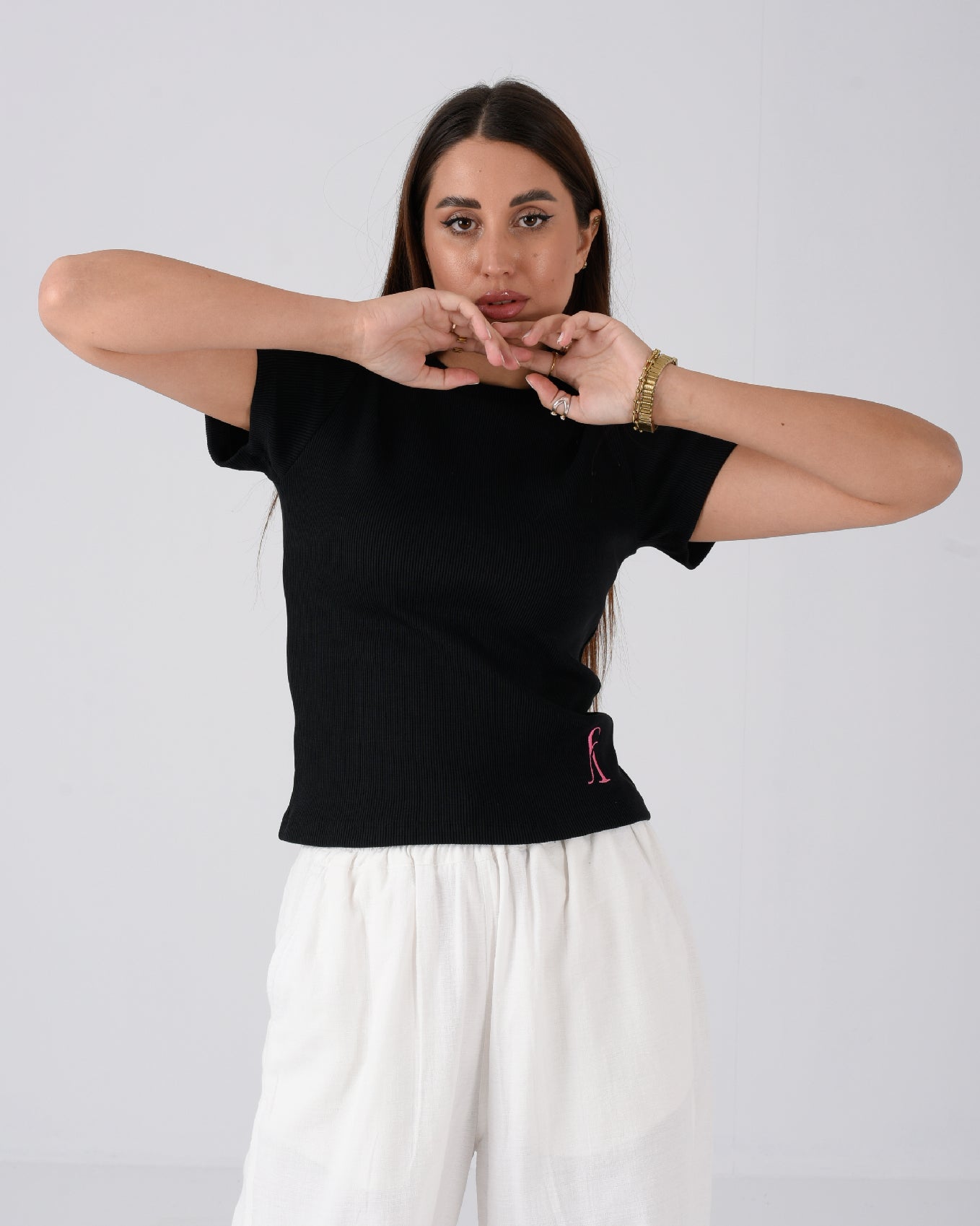 Black Basic Tee