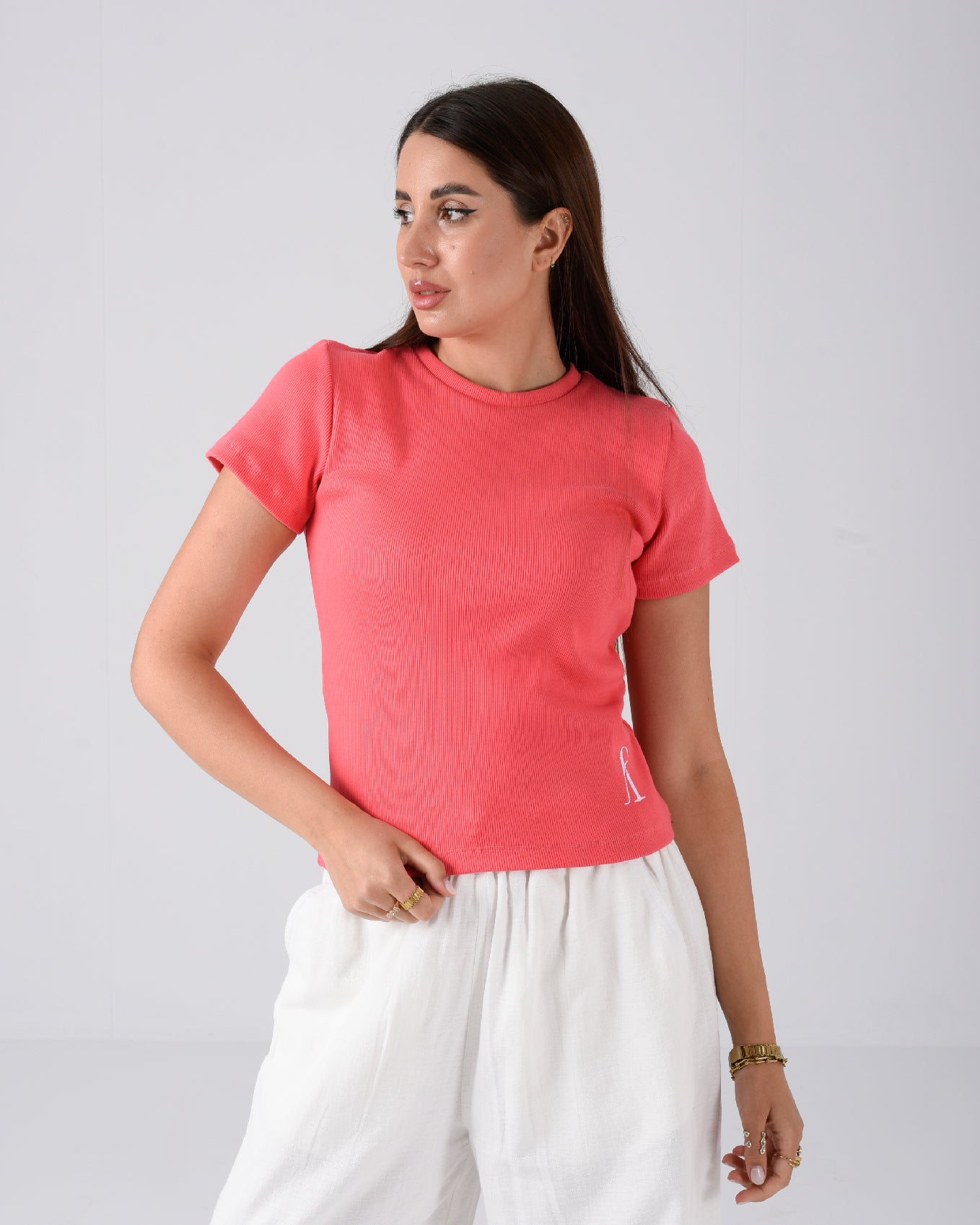 Pink Basic Tee