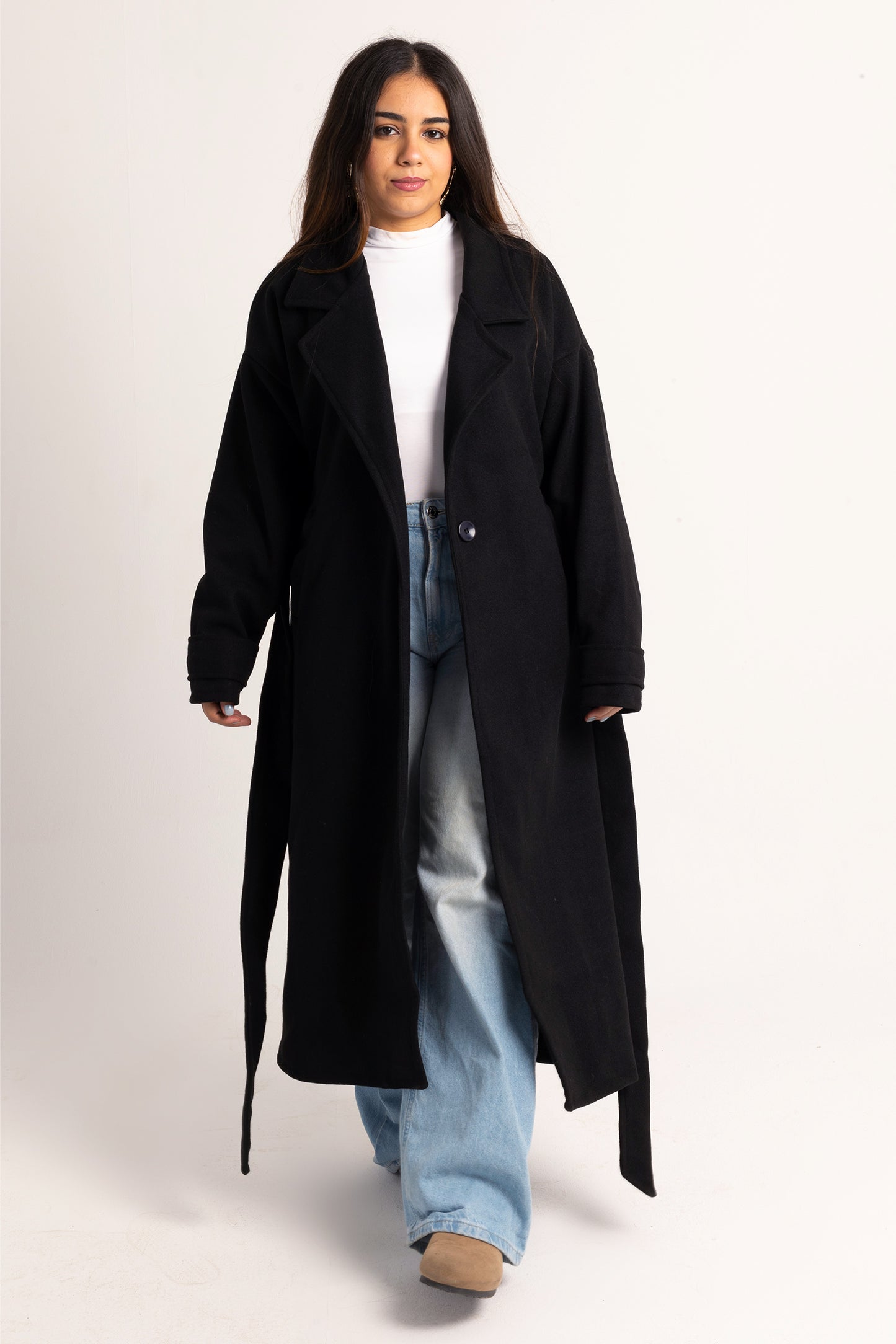 Black Wool Coat