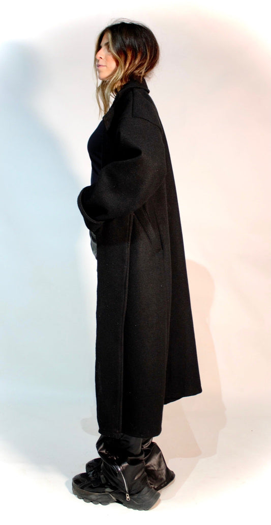 Black Wool Coat